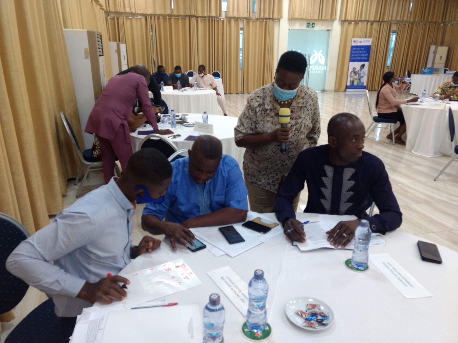 SOP - Training the Trainer. Sponsored by the IOM and the US Embassy.